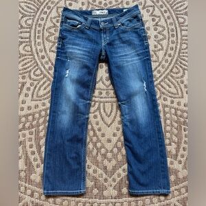 BKE Denim Sabrina Women’s Bootcut Jeans Sz 29 Flare Inseam 27 ankle EC